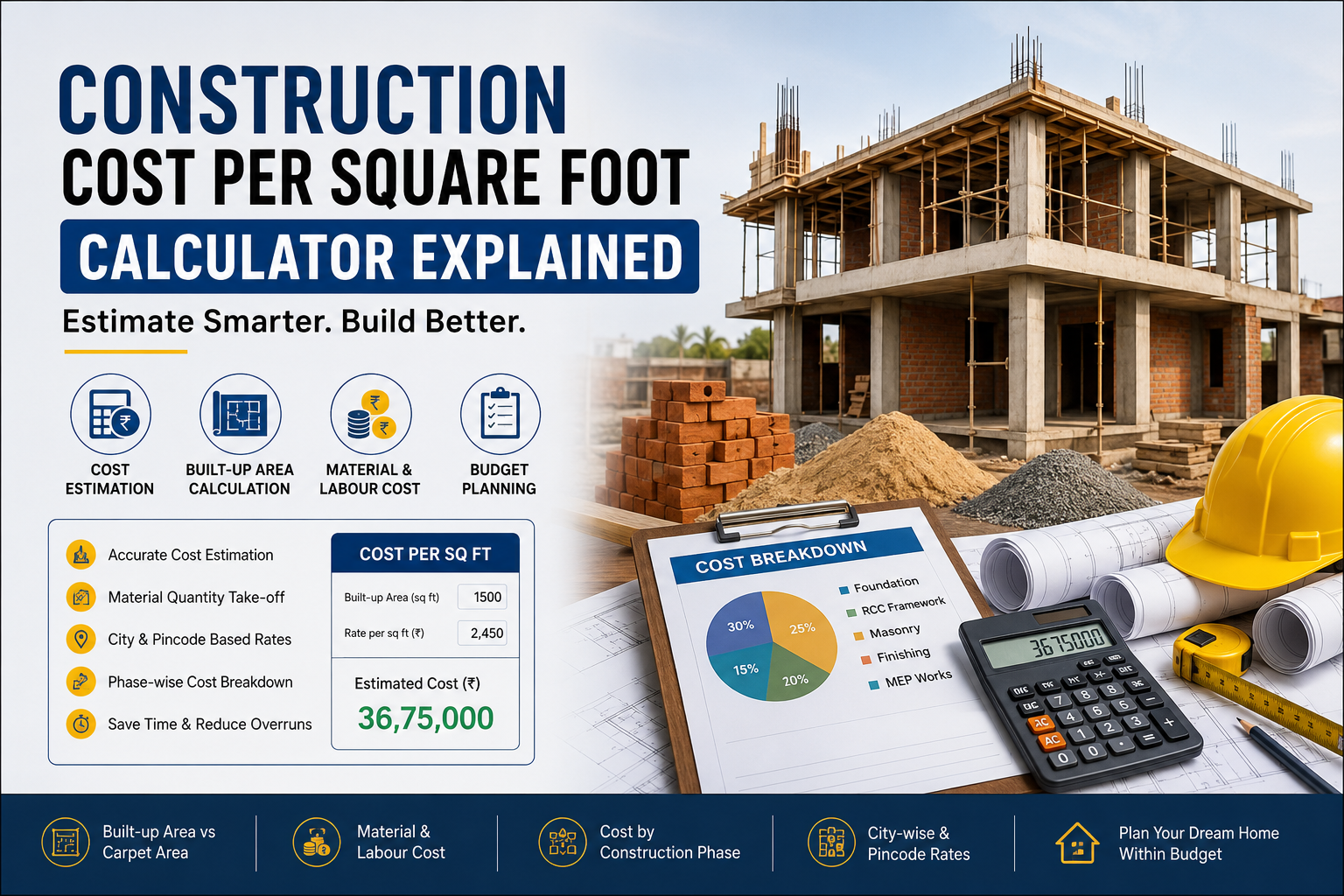 Construction cost estimation guide
